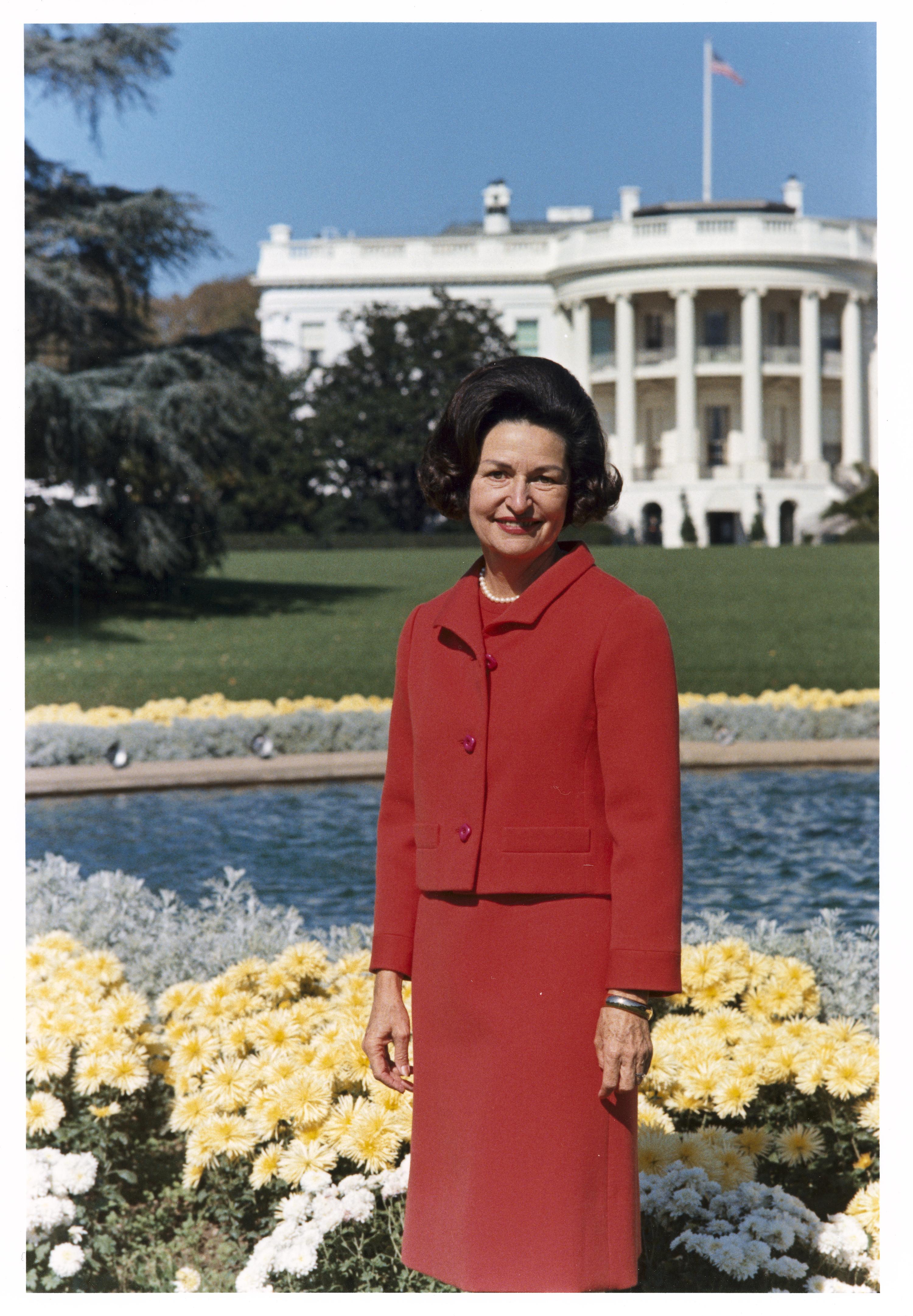 Portrait of Lady Bird Johnson