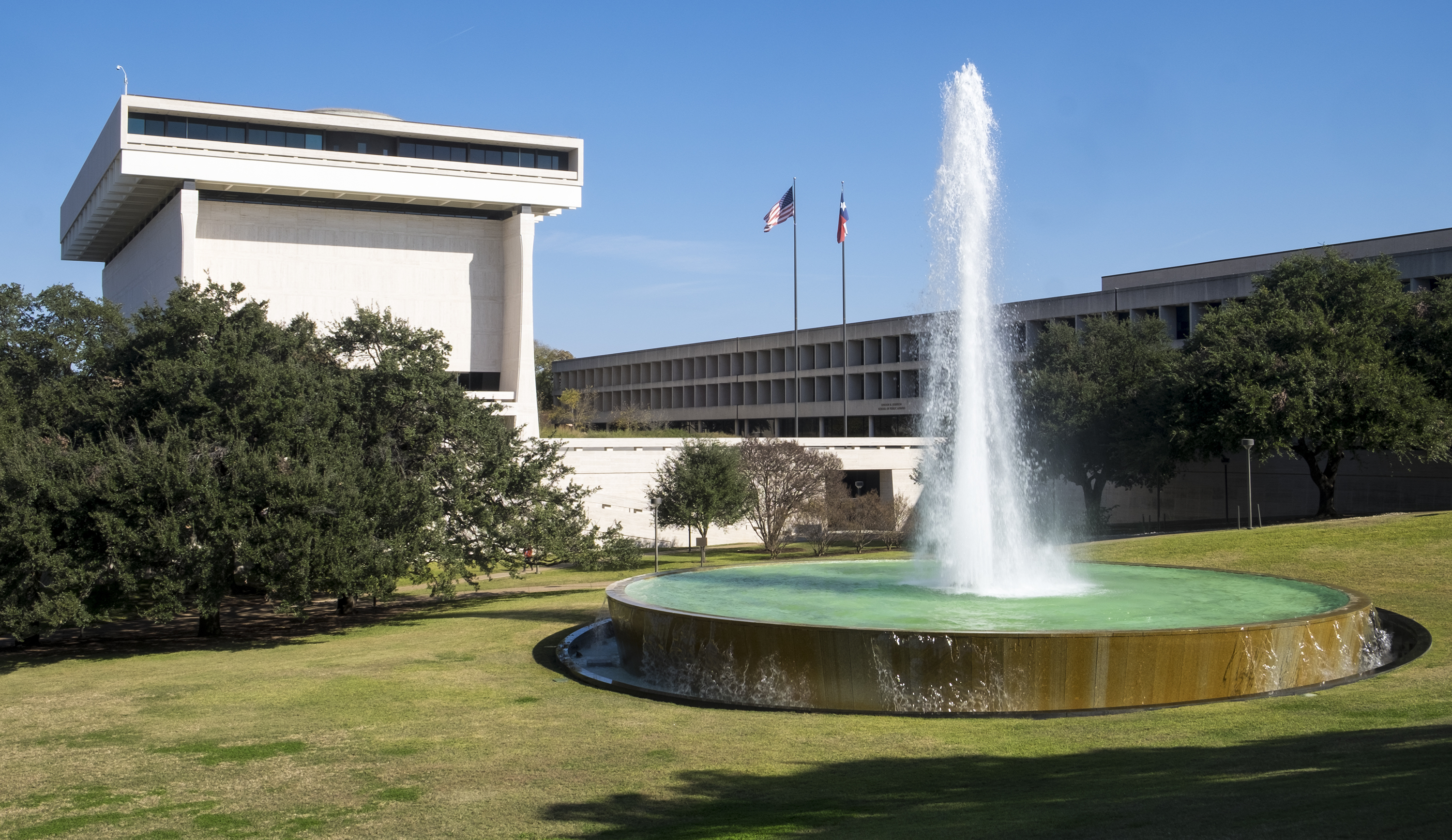 LBJ Presidential Library in Austin, Texas.