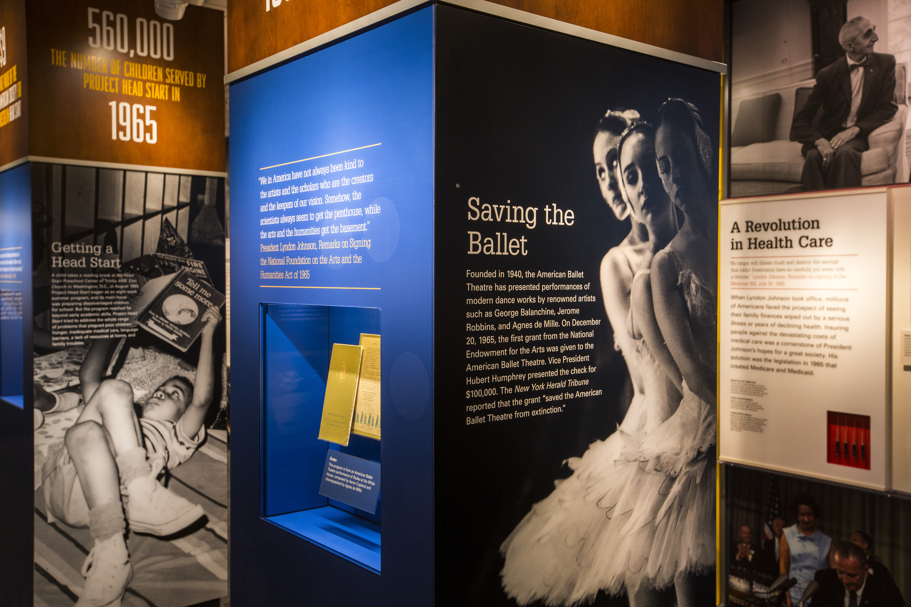 LBJ Library exhibits