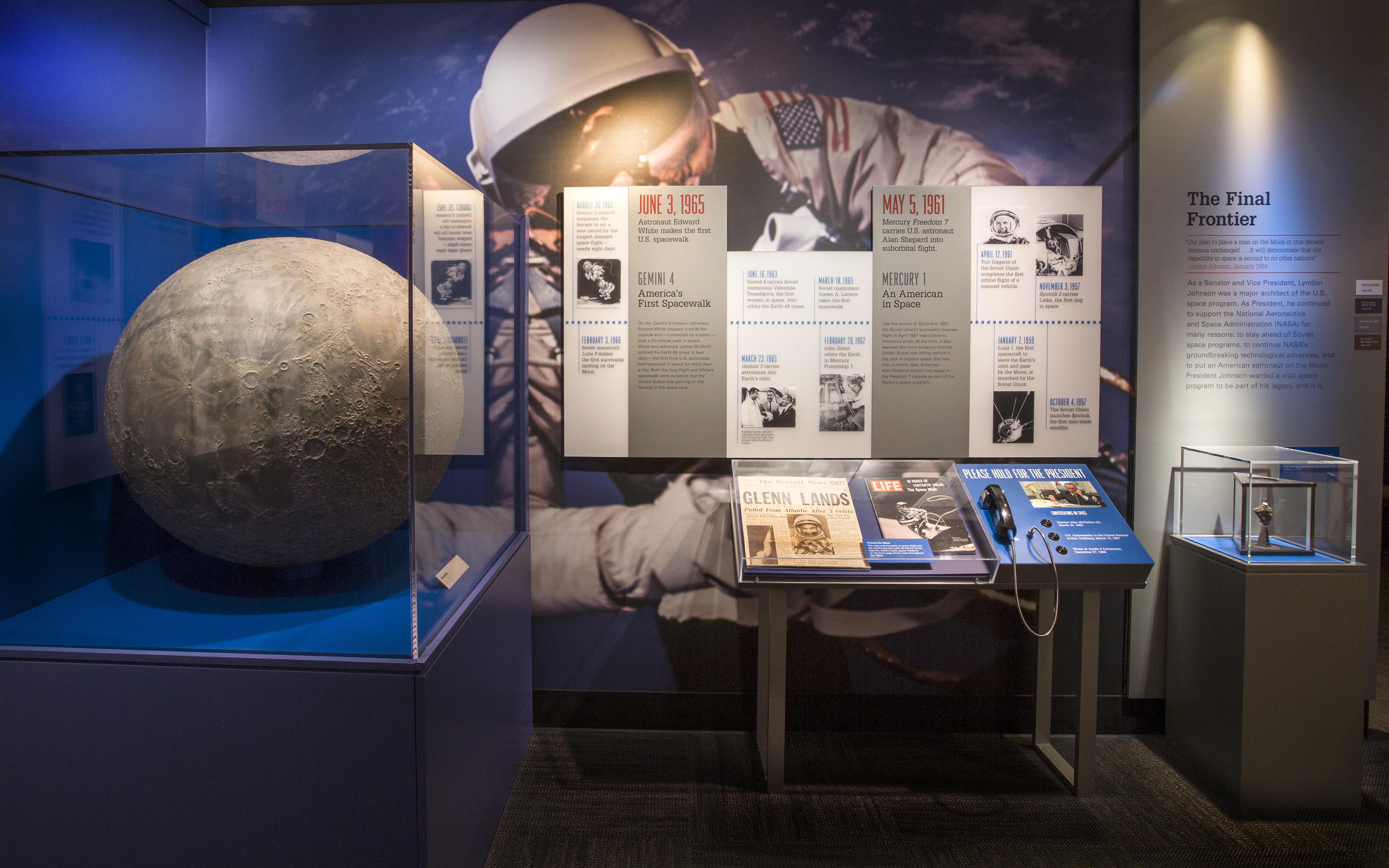 LBJ Library exhibits