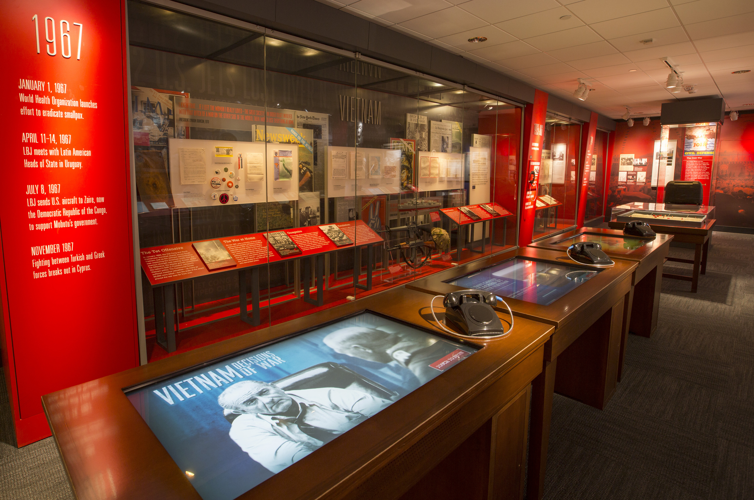 LBJ Library exhibits