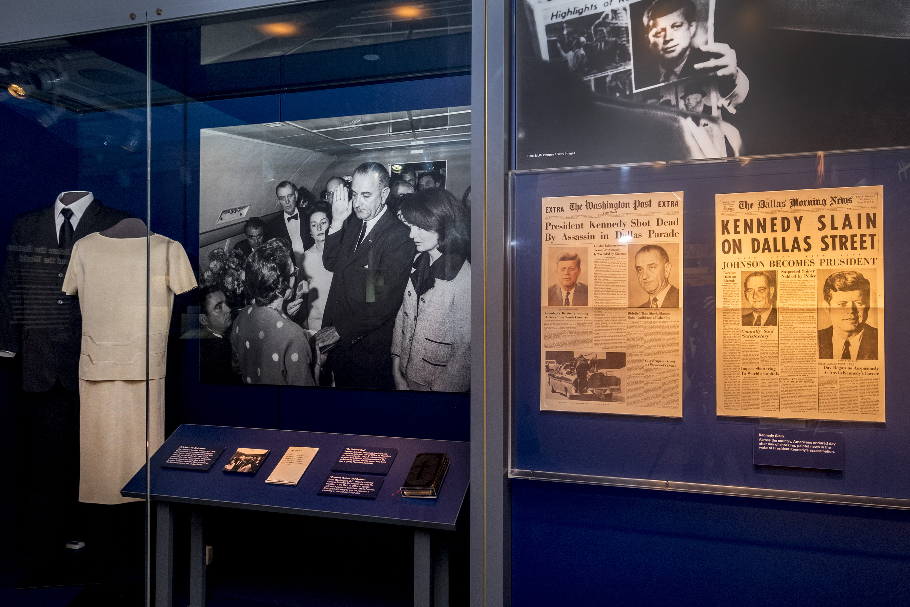  exhibit at the LBJ Presidential Library