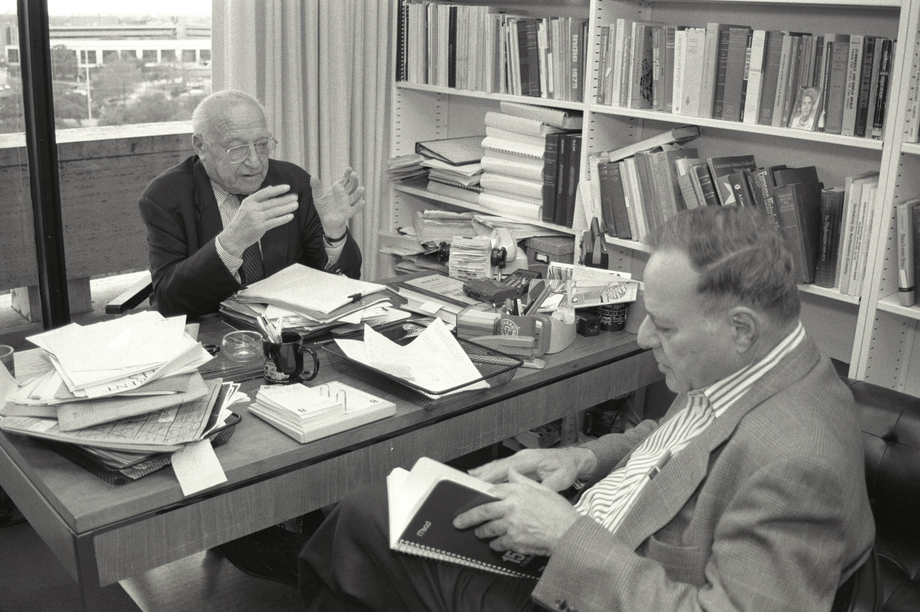 Don Oberdorfer interviews President Johnson's former Special Assistant for National Security Affairs, Walt Rostow.