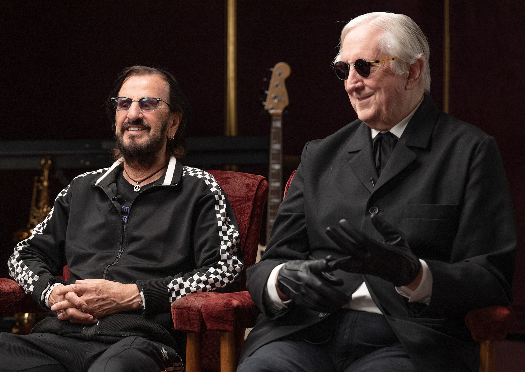 Ringo Starr and T Bone Burnett 