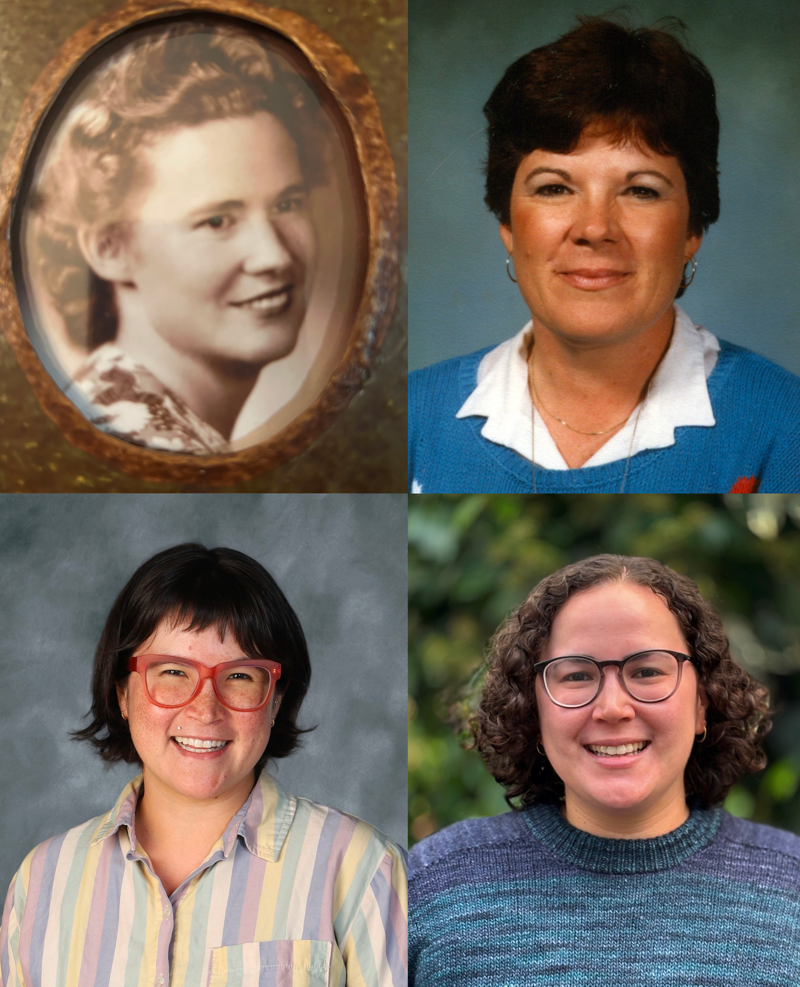 Bill Poston, Jewel Benes, Judy Poston, Charisse 