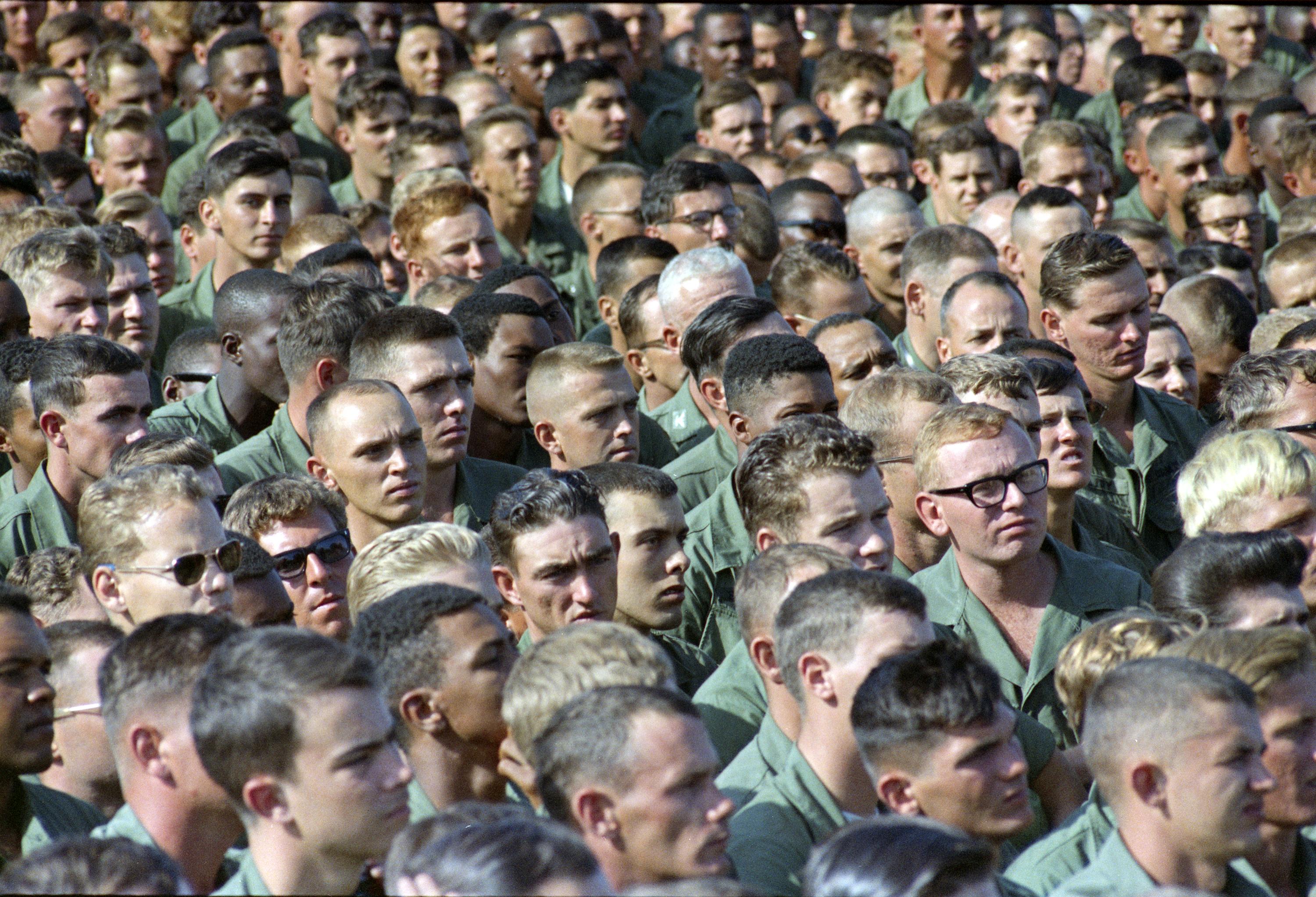 Photo December 1967 President Johnson's Second and Final Visit to