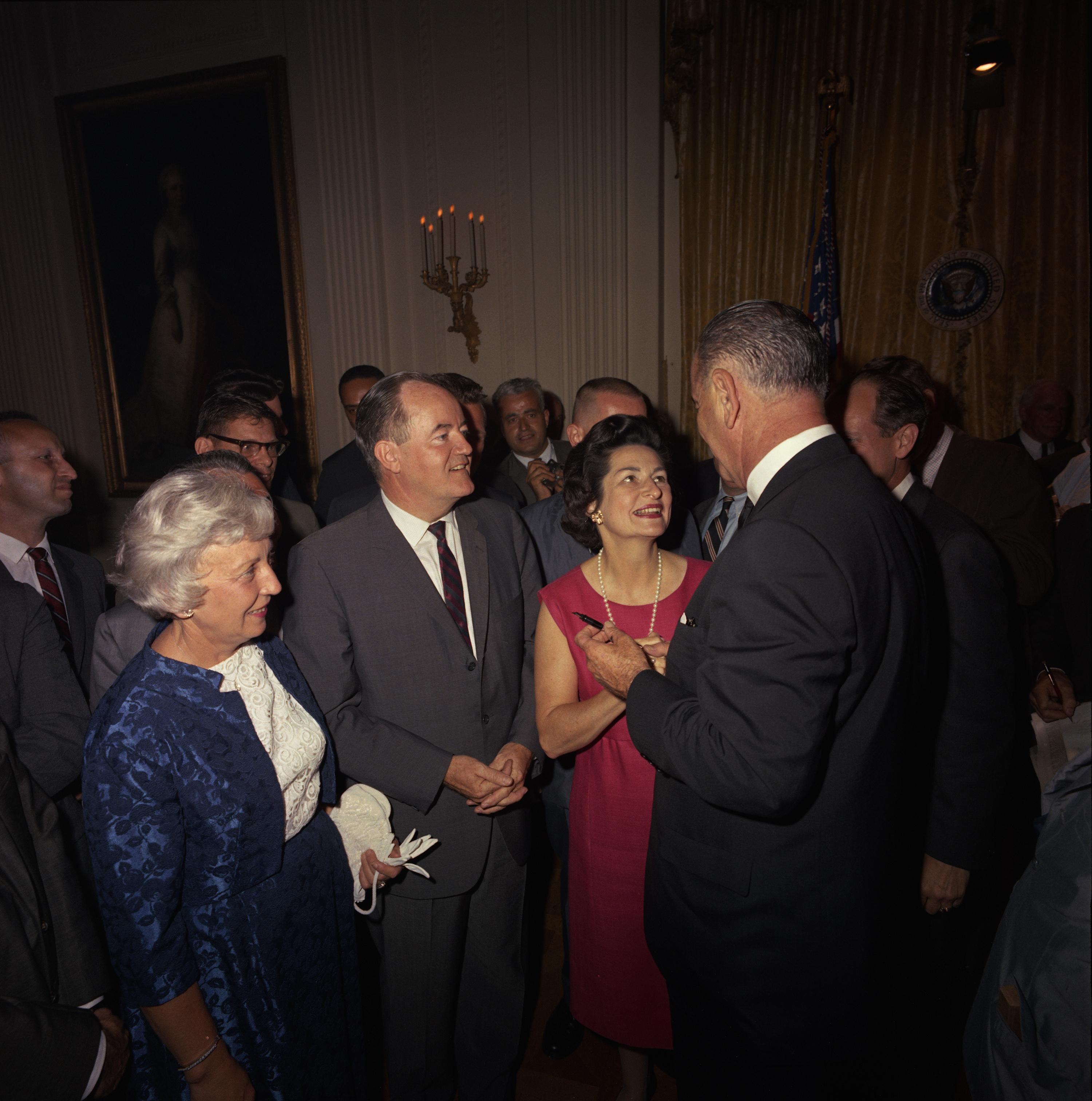 Photo - Signing of the Civil Rights Act of 1964 - LBJ Library
