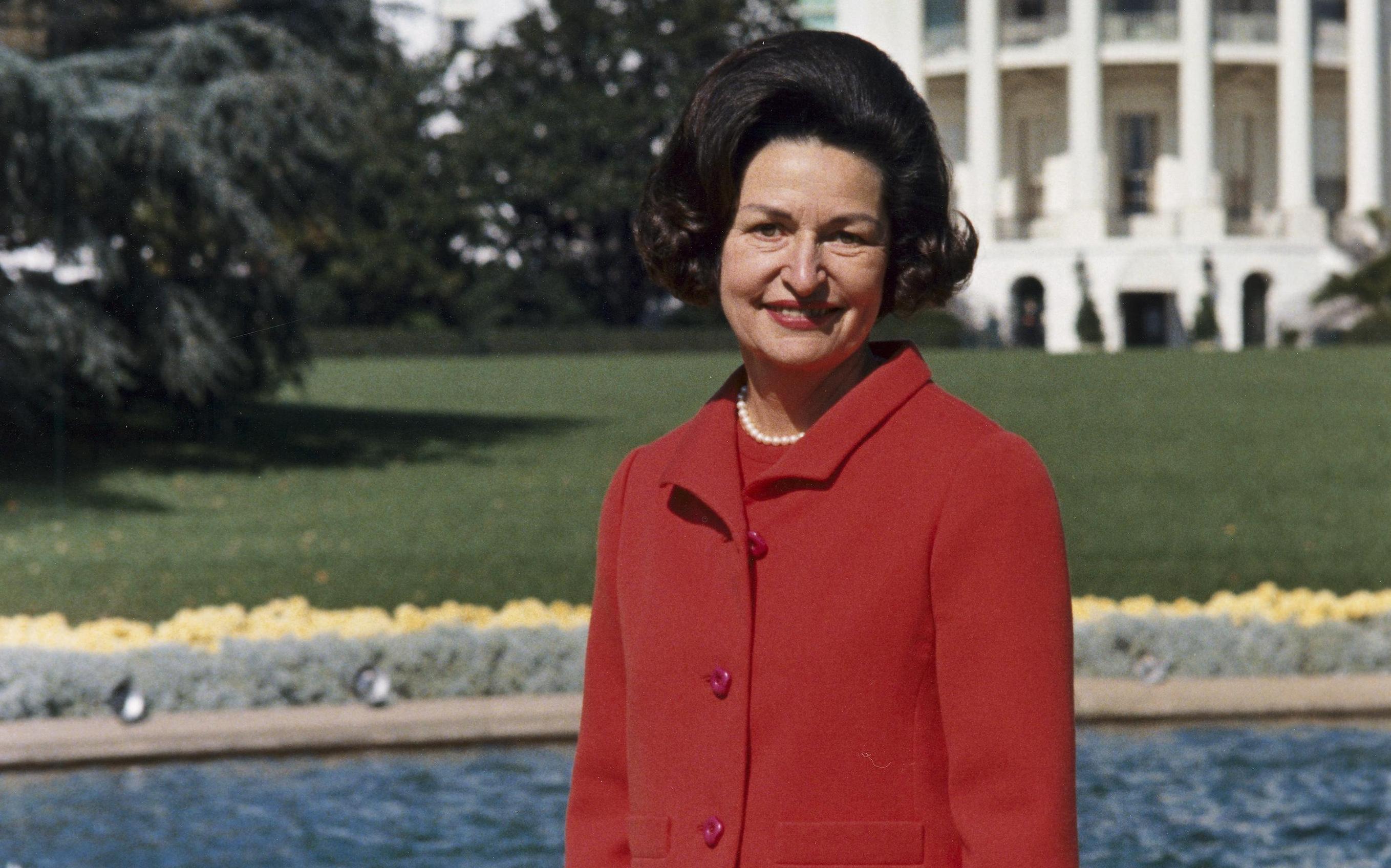 Portrait of Lady Bird Johnson