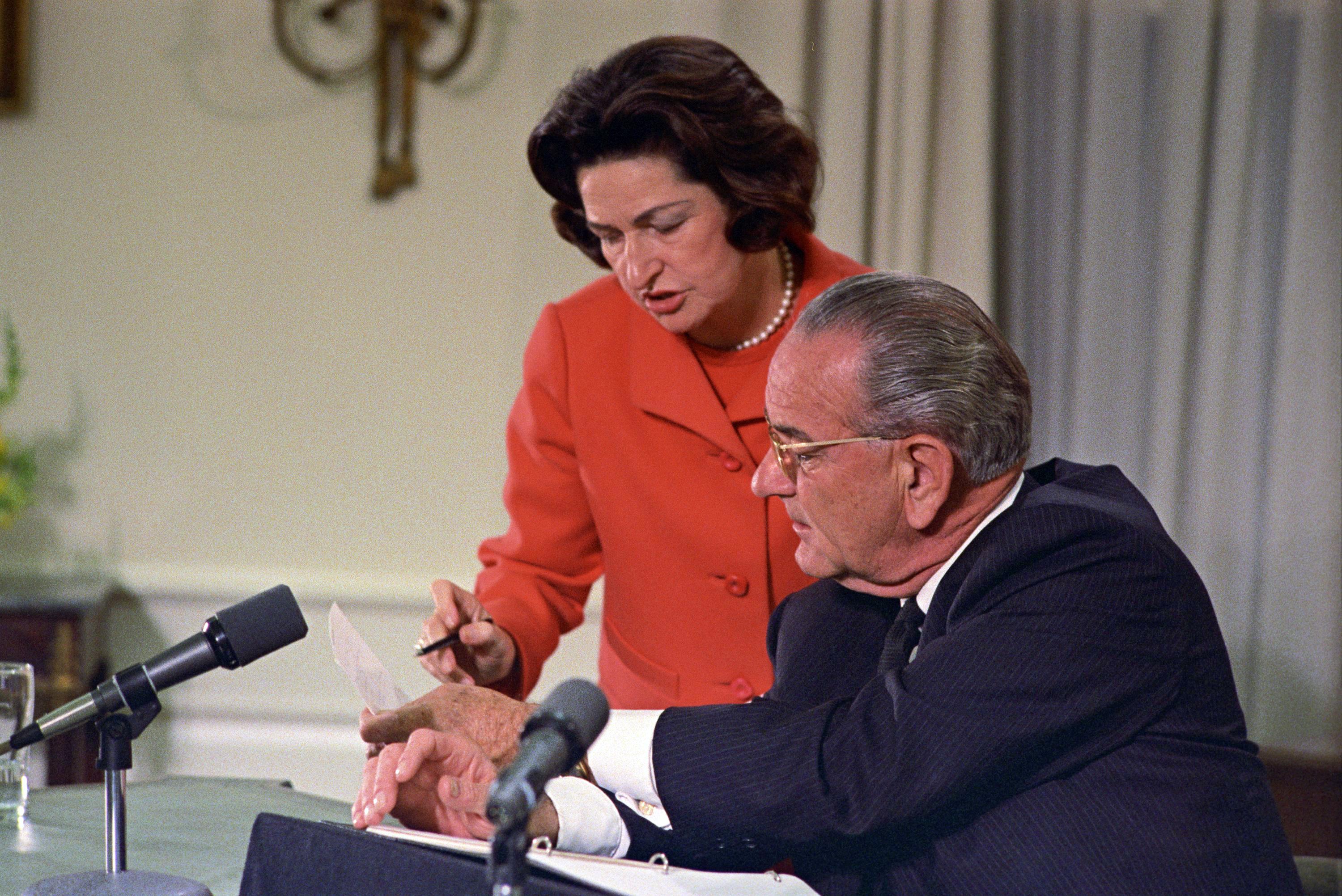 President Lyndon B. Johnson's Address to the Nation.