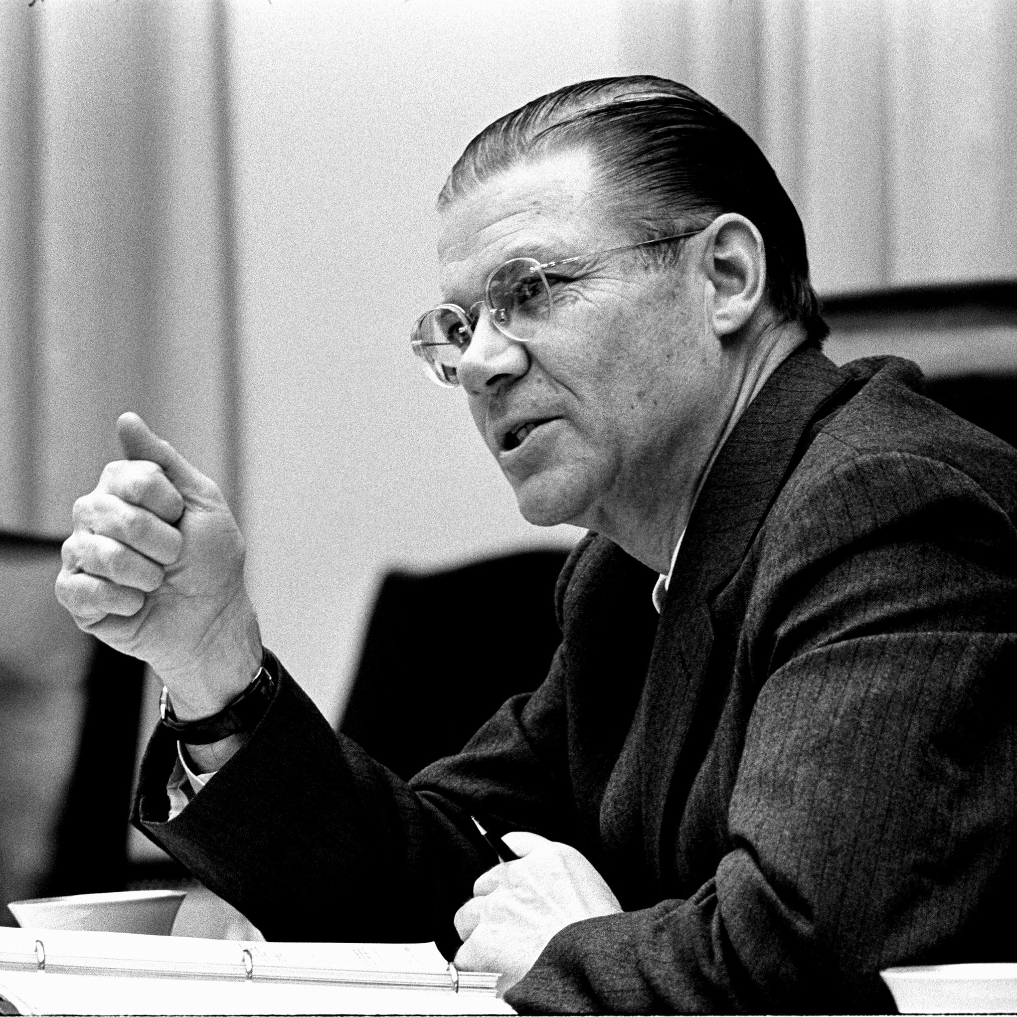 Robert S. McNamara speaking