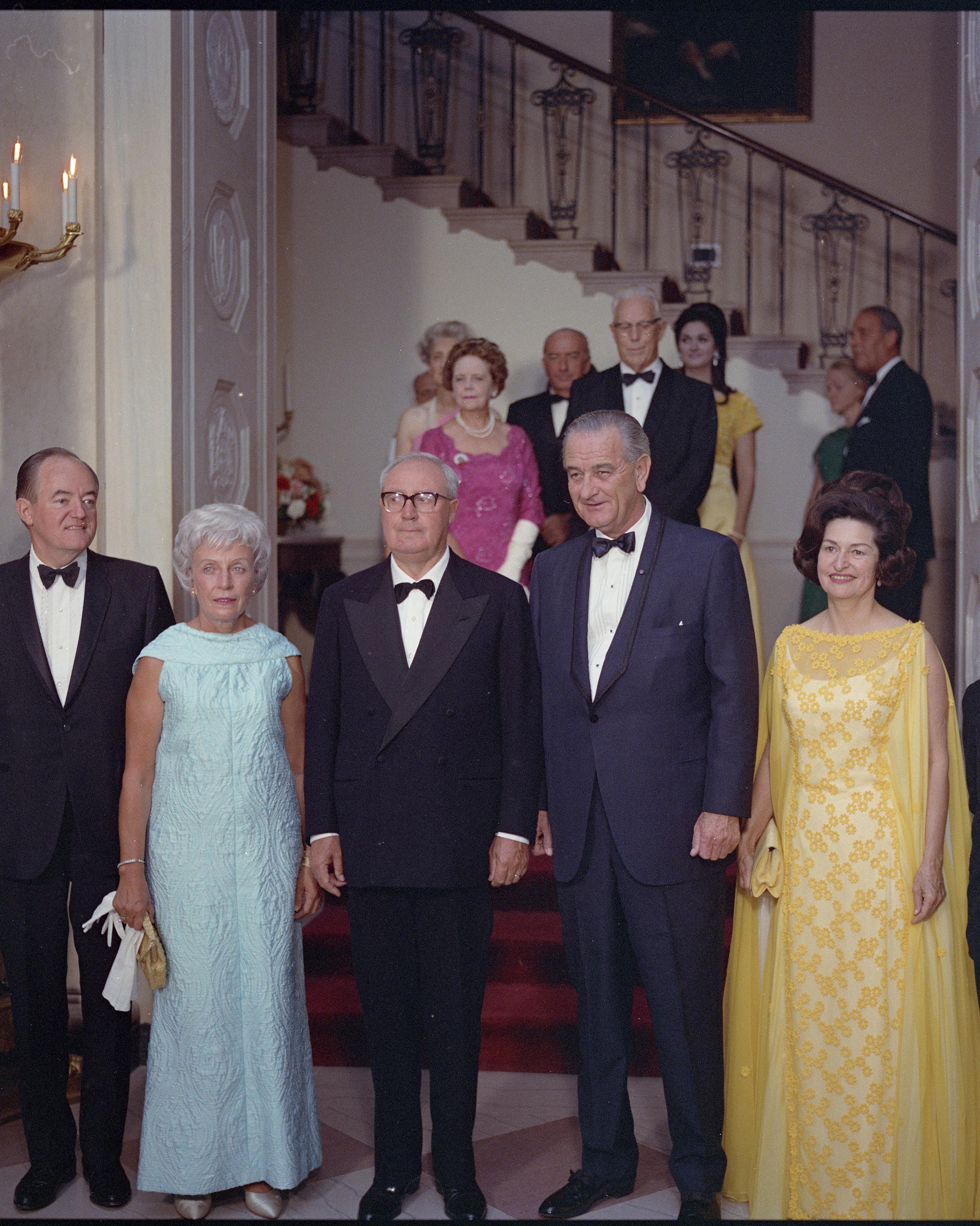 Head of State visit for President Giuseppe Saragat of the Italian Republic