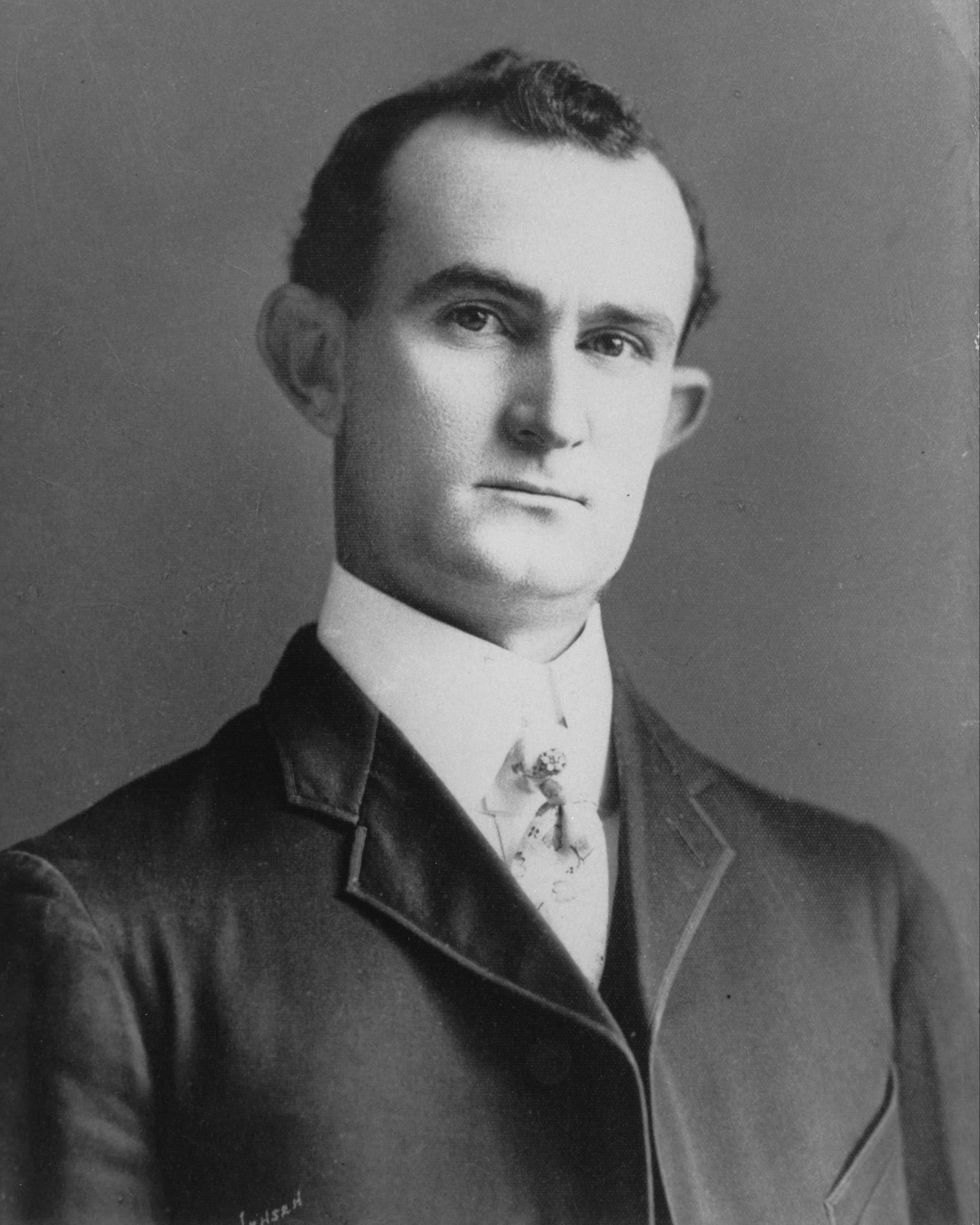 Portrait of Lyndon B. Johnson's father, Sam Ealy Johnson, Jr., in 1907