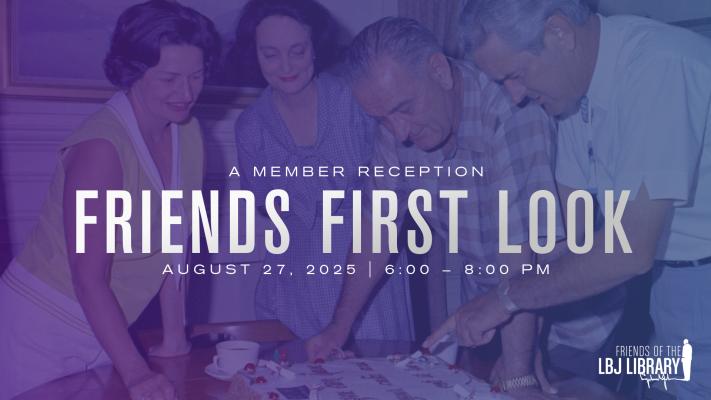 Friends First Look: Member Reception
