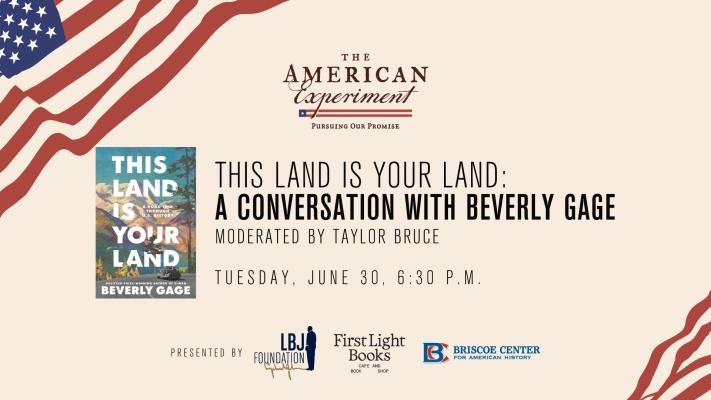 This Land is Your Land: A Conversation with Beverly Gage
