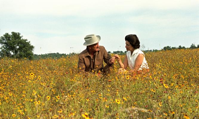 #LBJintothewild. LBJ Library photo by Frank Wolfe #D914-14A.