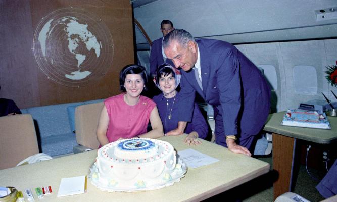 LBJ Library photo by Donald Stoderl. #C405-9a-WH65.