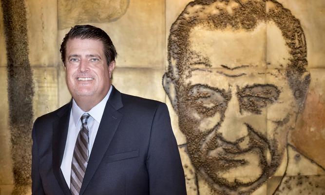 Dr. Kyle Longley director of the LBJ Library. US National Archives photo by Laura Skelding.