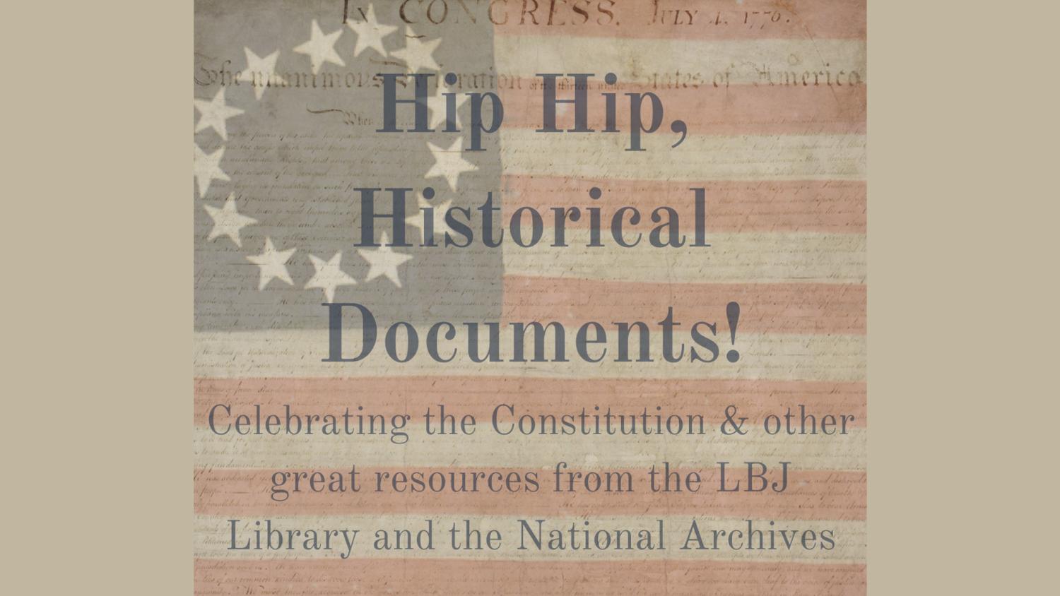 Hip Hip, Historical Documents! 