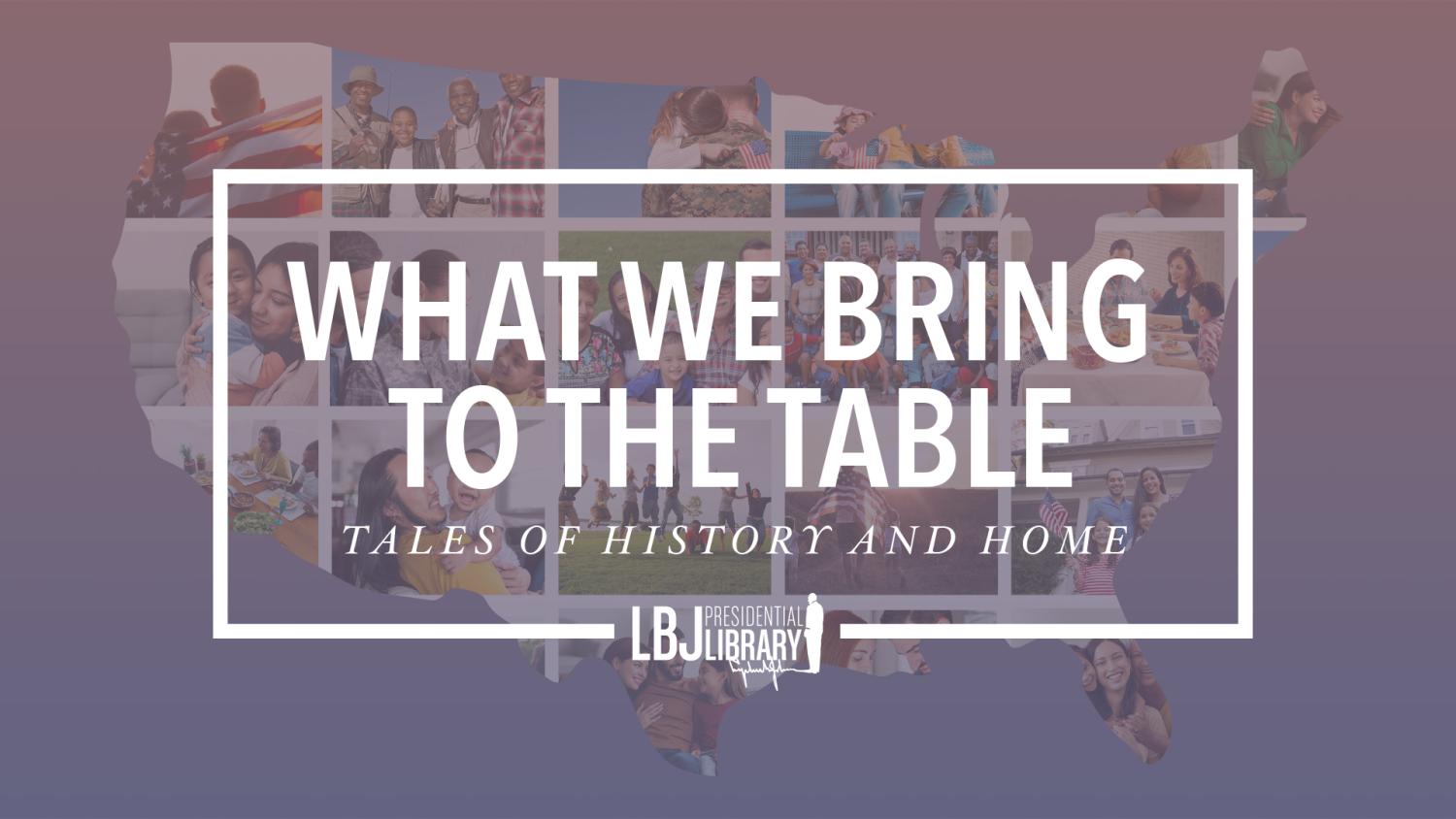 What We Bring to the Table