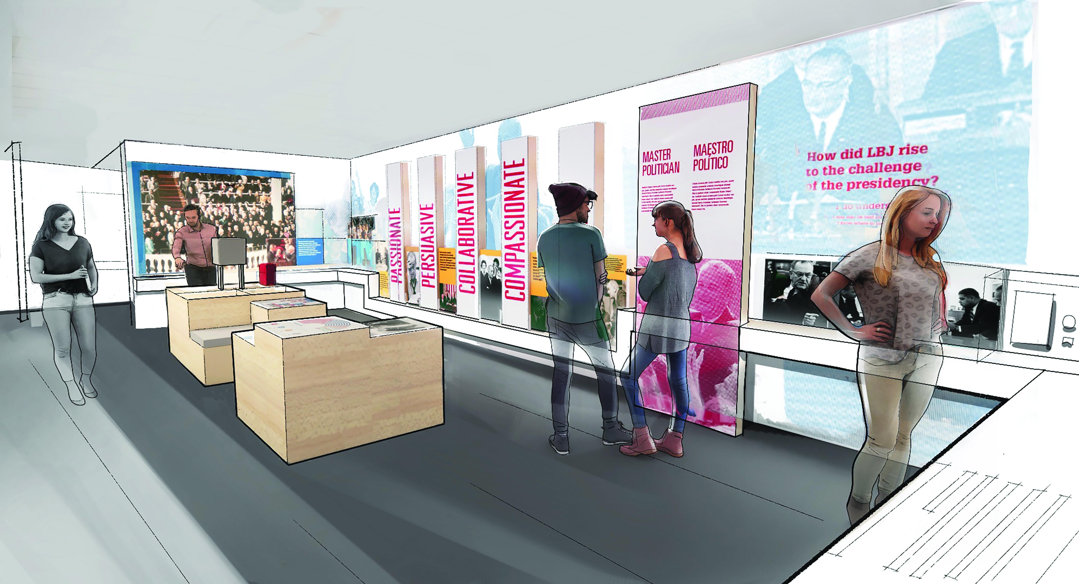Permanent Exhibit Refresh Rendering
