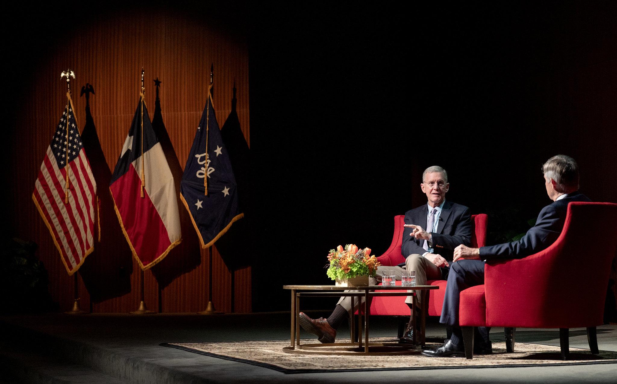 General Stanley McChrystal and Admiral Joseph Maguire