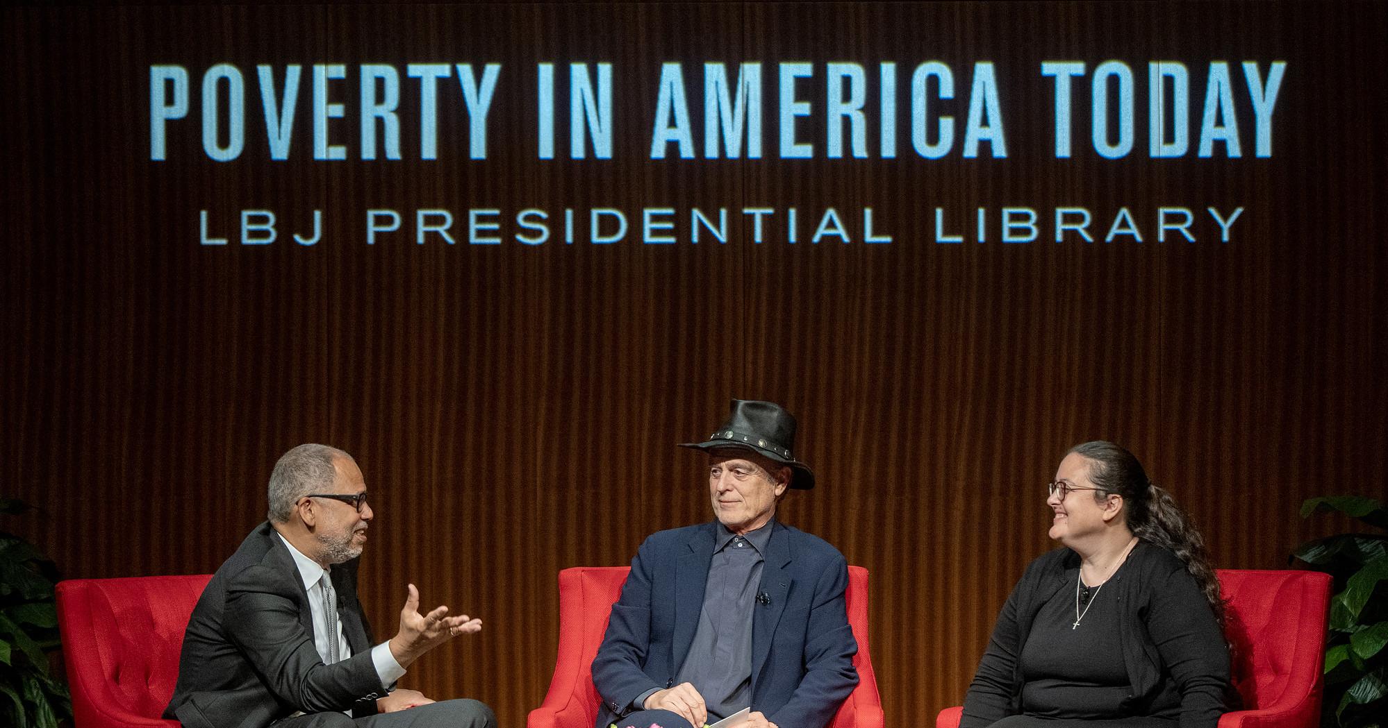 Adam Green, Bobby Shriver and Reverend Dr. Liz Theoharis