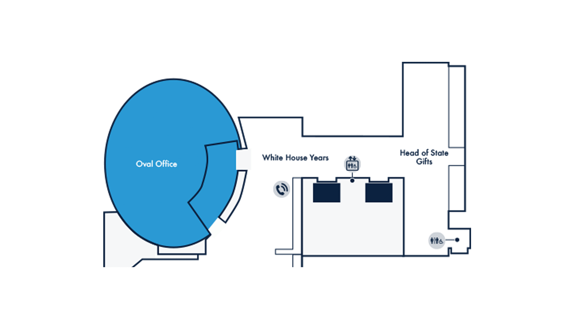 Location in Museum 10th Floor Oval Office Lead Image